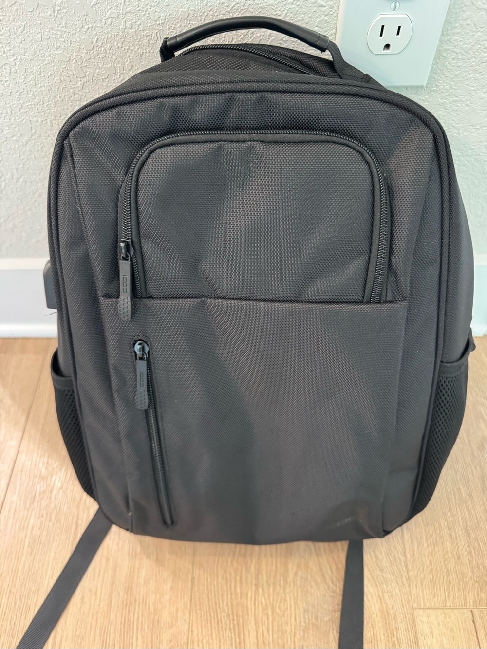 Men’s/women’s coding fortis 16 inch   Black Backpack with Organized Compartments